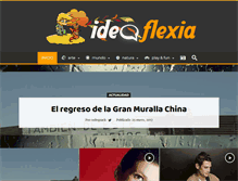Tablet Screenshot of ideoflexia.com
